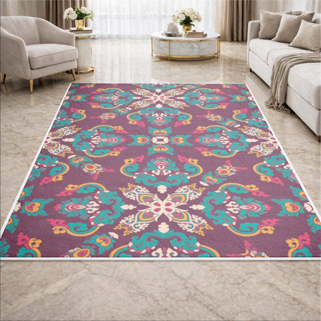 Colorful Ottoman Inspired Mandala Pattern 