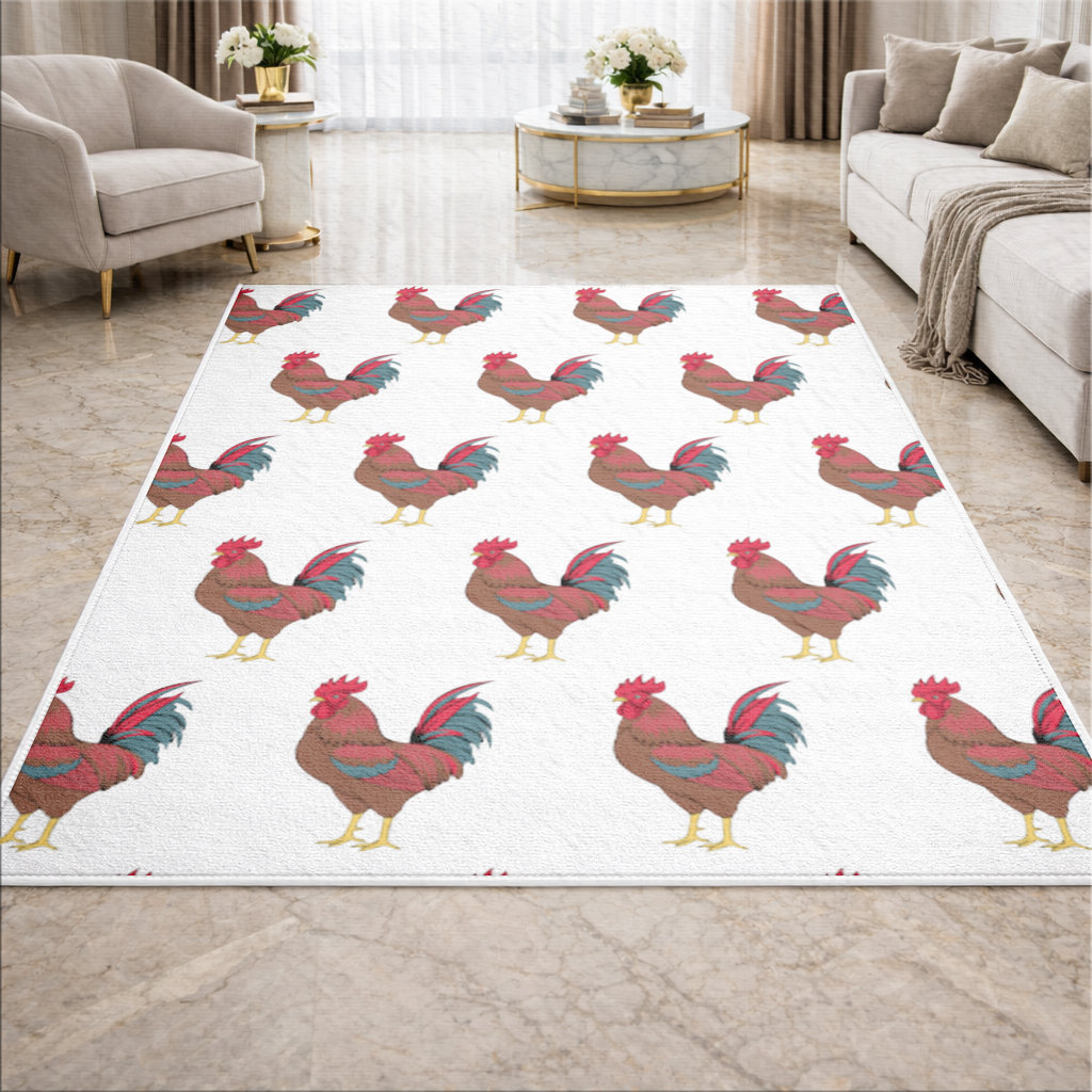 Wilson Lo Siento Retro Graphic Art Living room carpet