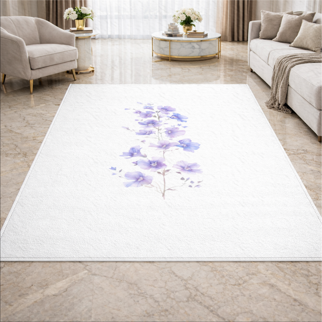 Delicate Blue Flax Wildflowers 