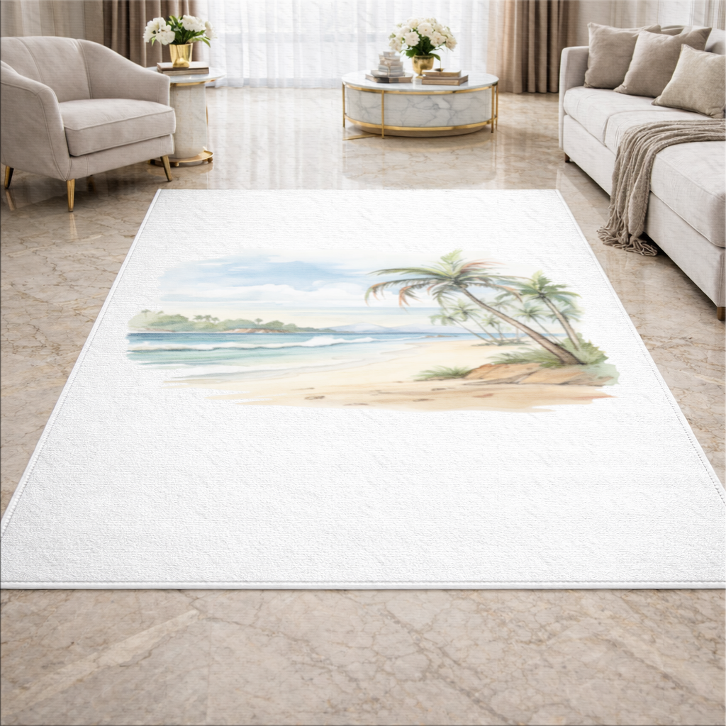 Tropical Palm Tree Beach 