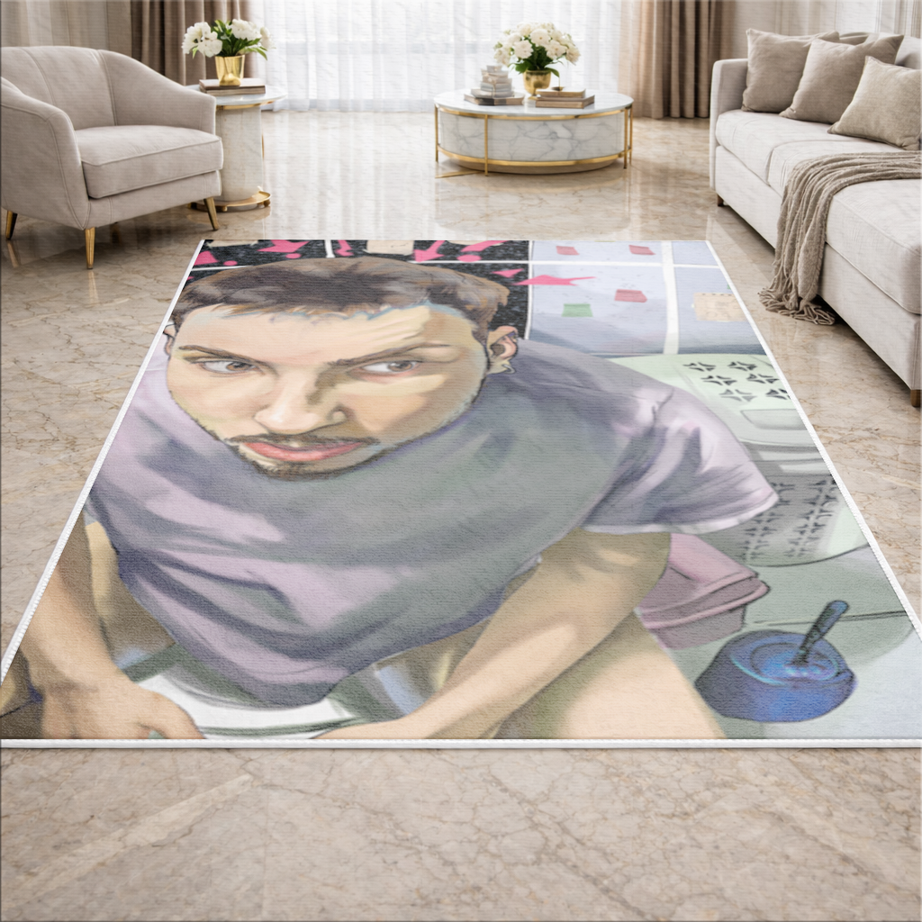 Tuvalet alegorisi Salon Halısı