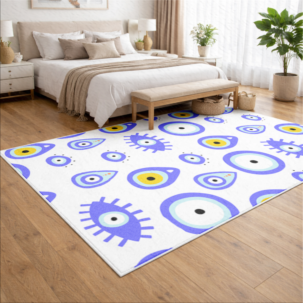 Evil Eye Pattern Living room carpet