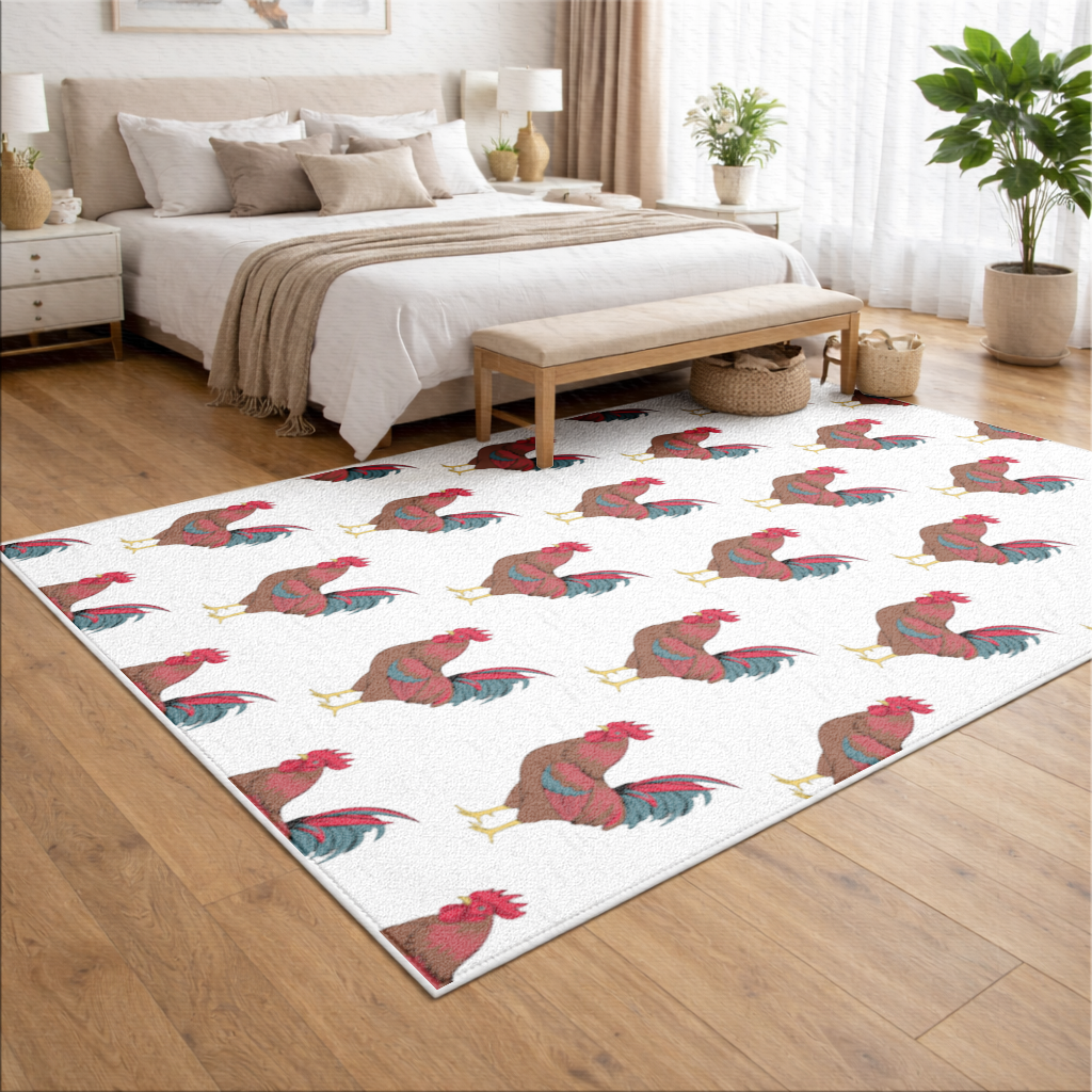 Wilson Lo Siento Retro Graphic Art Living room carpet