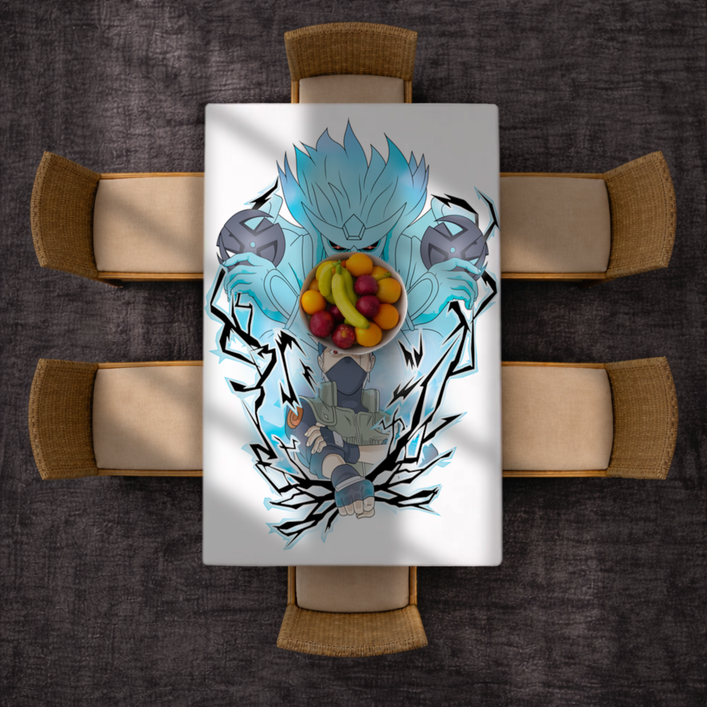 Kakashi Hatake  The Copy Ninja of the Leaf Rectangular Tablecloth