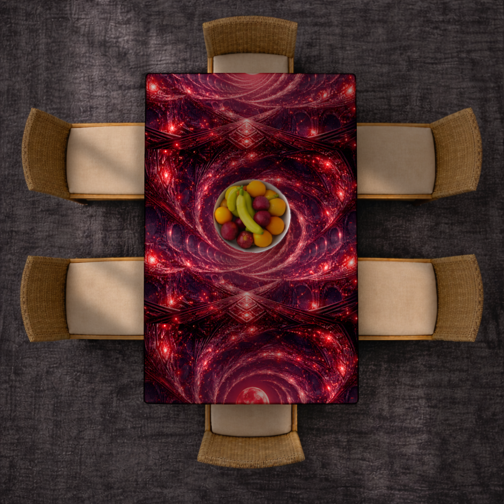 Itachi Uchiha Master of Eternal Tsukuyomi  Time Rectangular Tablecloth