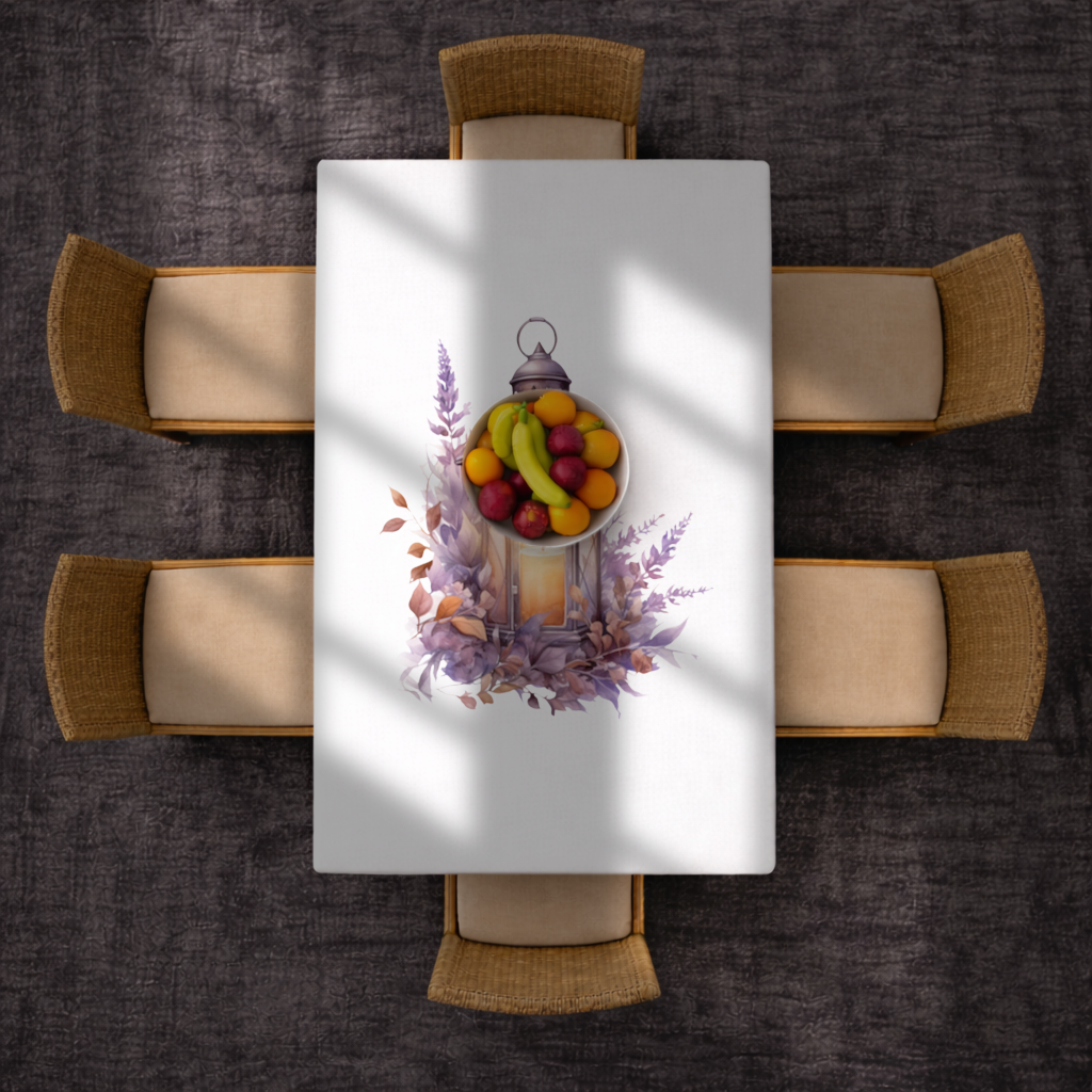 Cottagecore Lavender and Leaves Lantern 