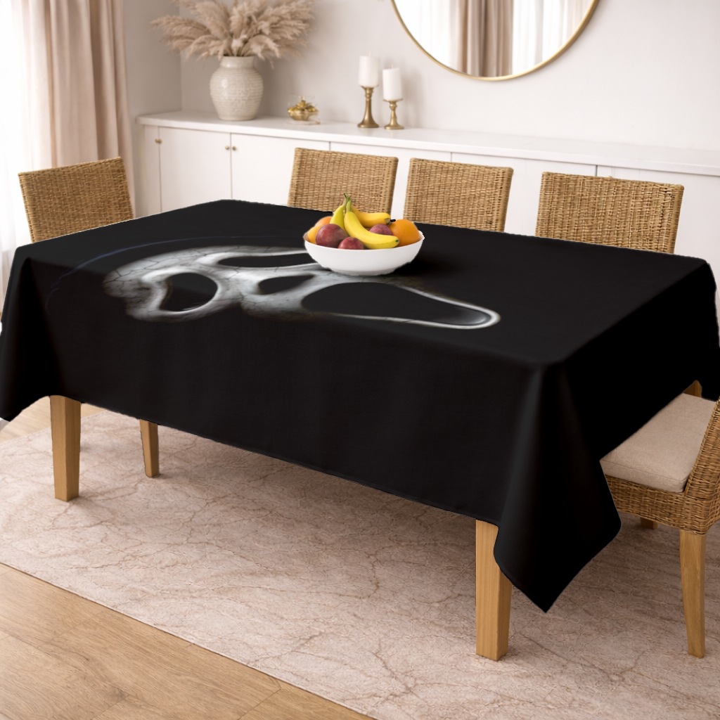 Ghostface The Scream from the Shadows Rectangular Tablecloth