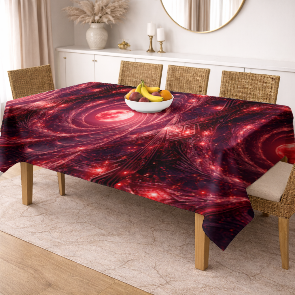 Itachi Uchiha Master of Eternal Tsukuyomi  Time Rectangular Tablecloth