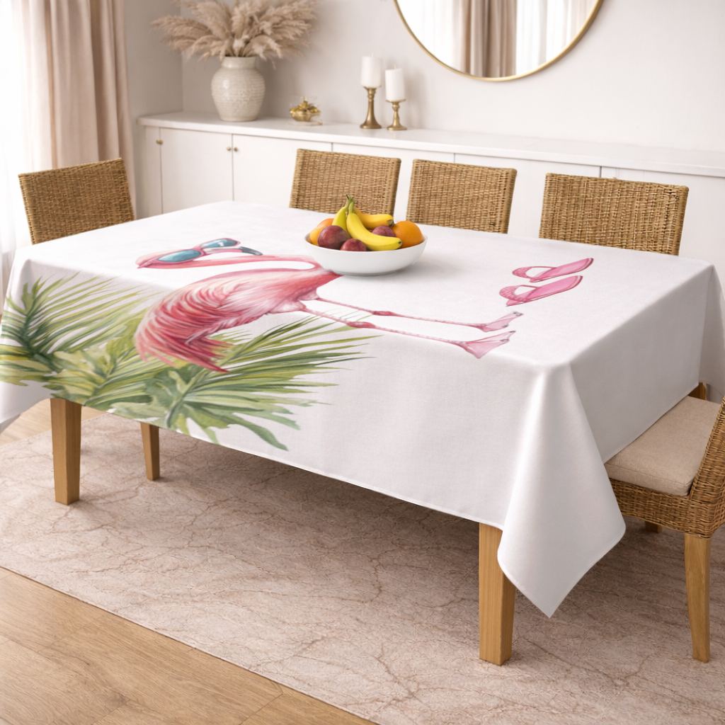 Pink Flamingo with Sunglasses 