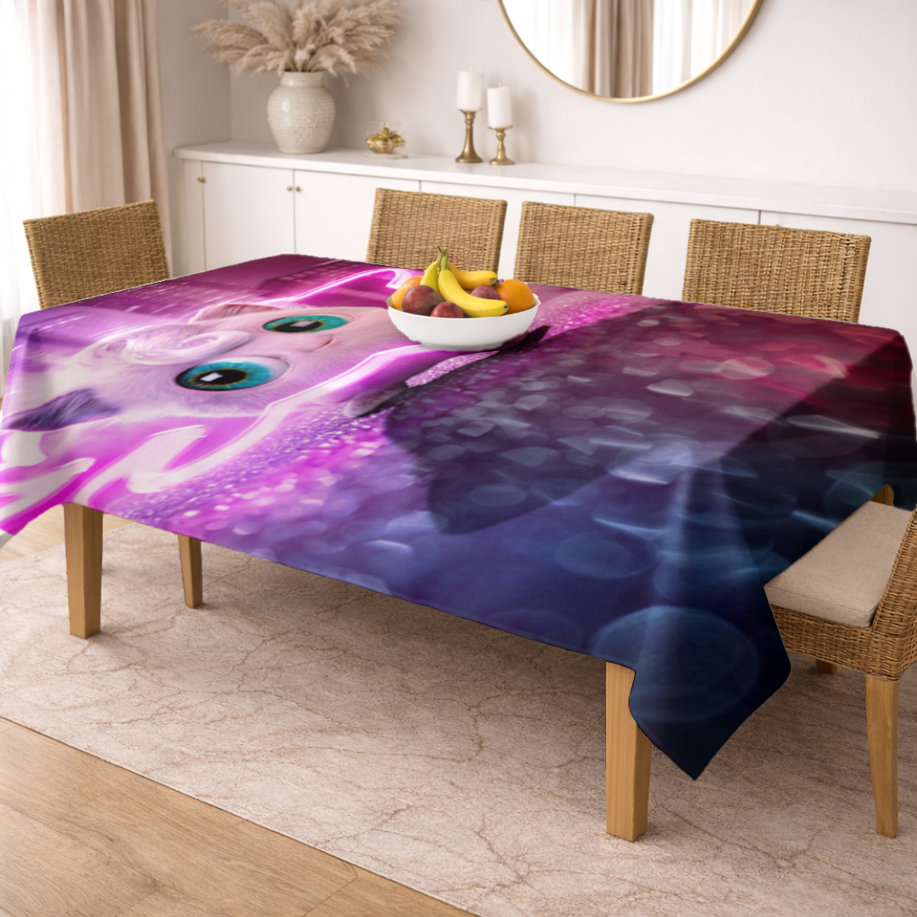 Cyberpunk Pink Fluffy Creature 