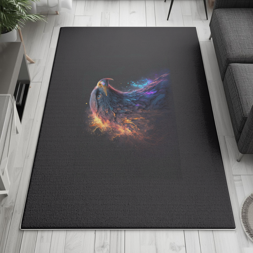 Kartal resmi  Güç ve özgürlüğün simgesi. Salon Halısı