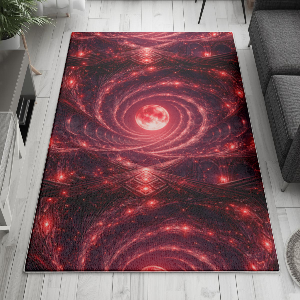 Itachi Uchiha Master of Eternal Tsukuyomi Time Living room carpet