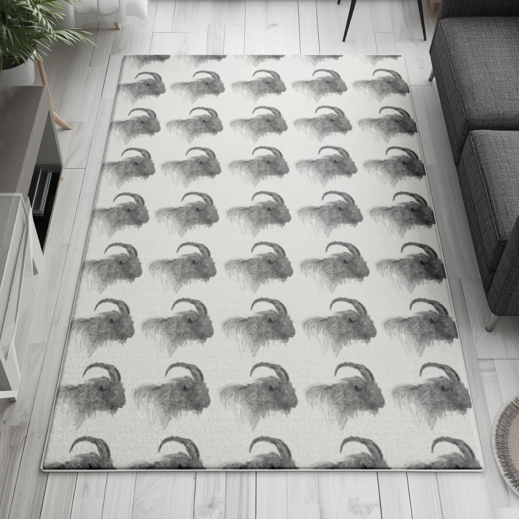 Goat Living room carpet