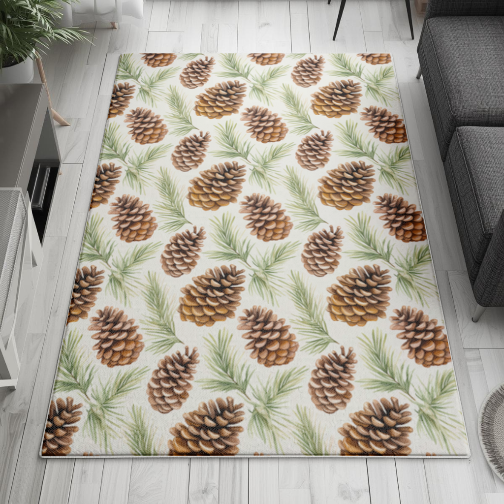 Pinecone Pattern Nature Background 