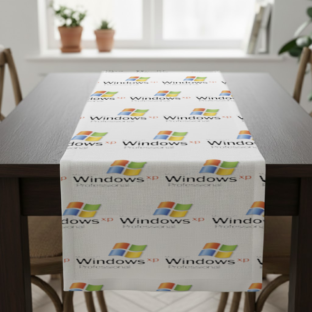 Digital Nostalgia Windows XP Iconic Logo Runner