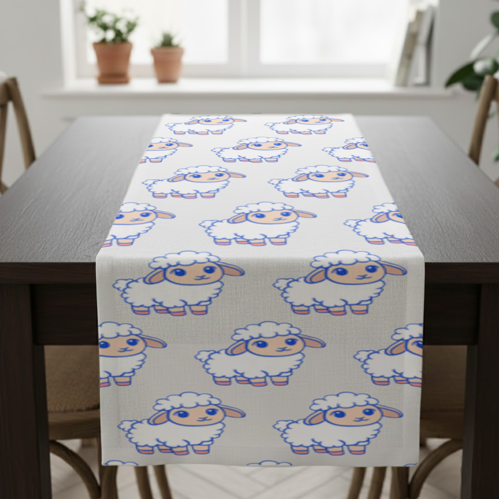 Cute Kawaii Lamb Runner