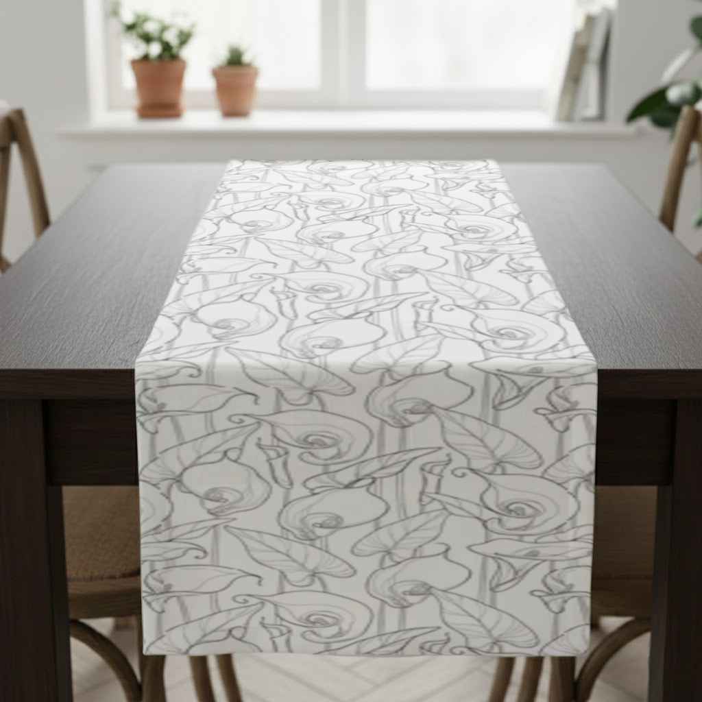 Calla Lily Sketch Runner