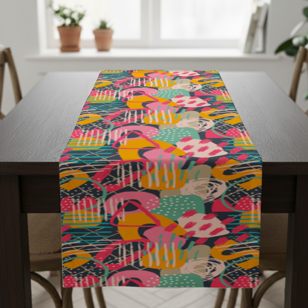 Abstract Geometric Doodle Runner