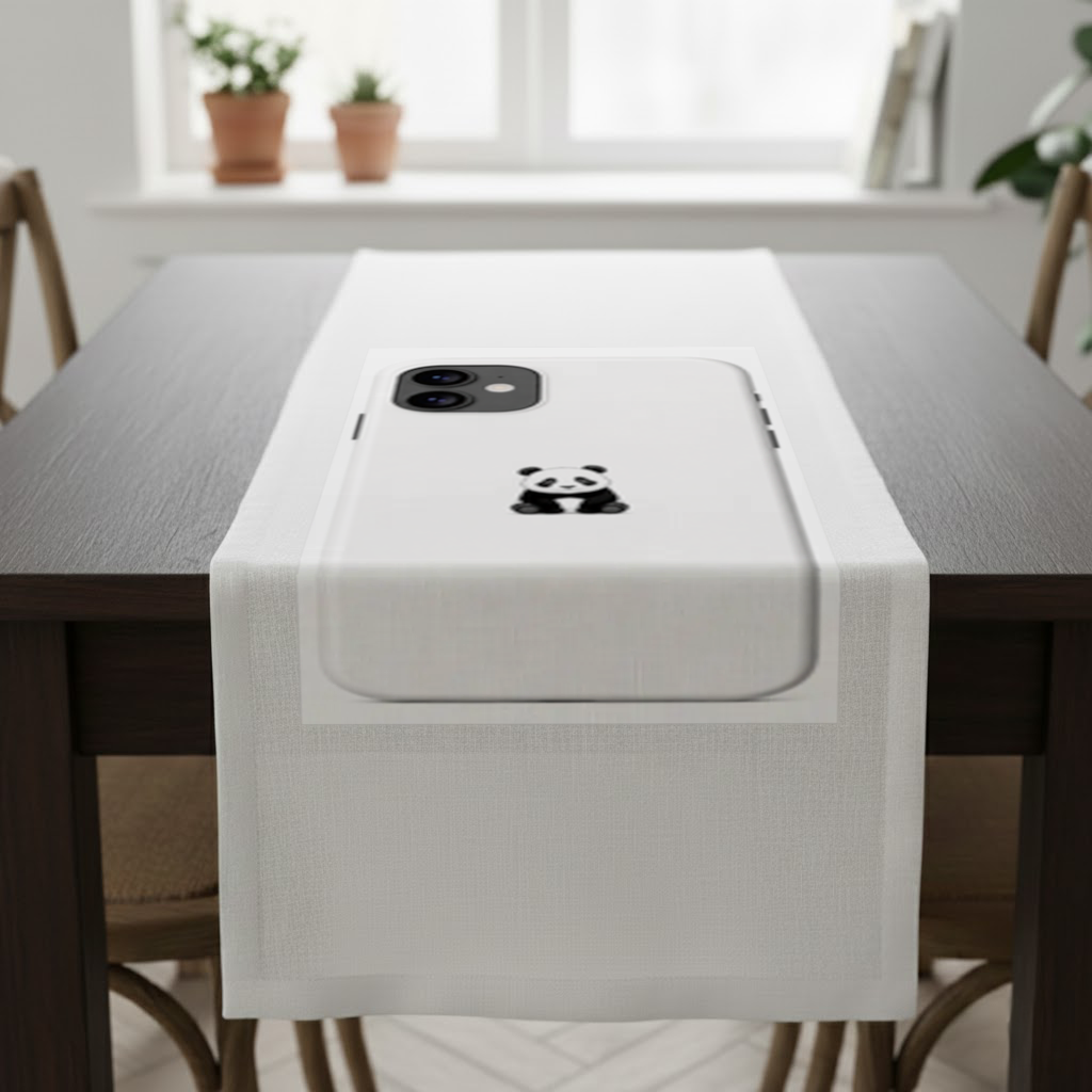Minimalist Panda Phone Case Runner