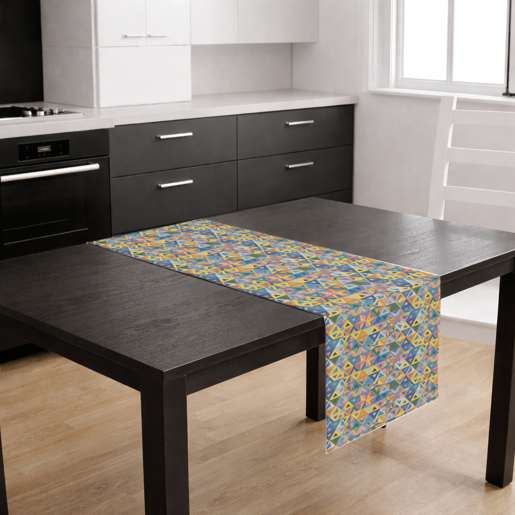 Rainbow triangle pattern 