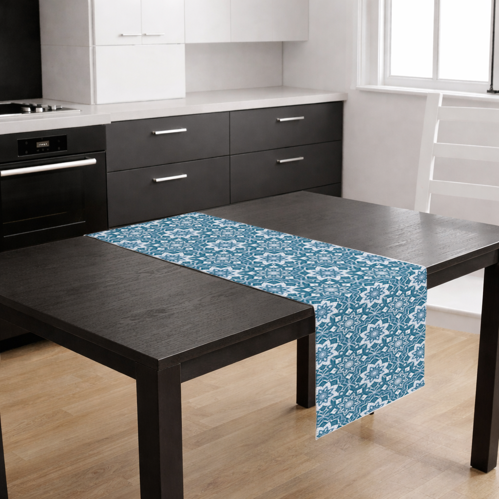 Elegant Blue Mandala Pattern 