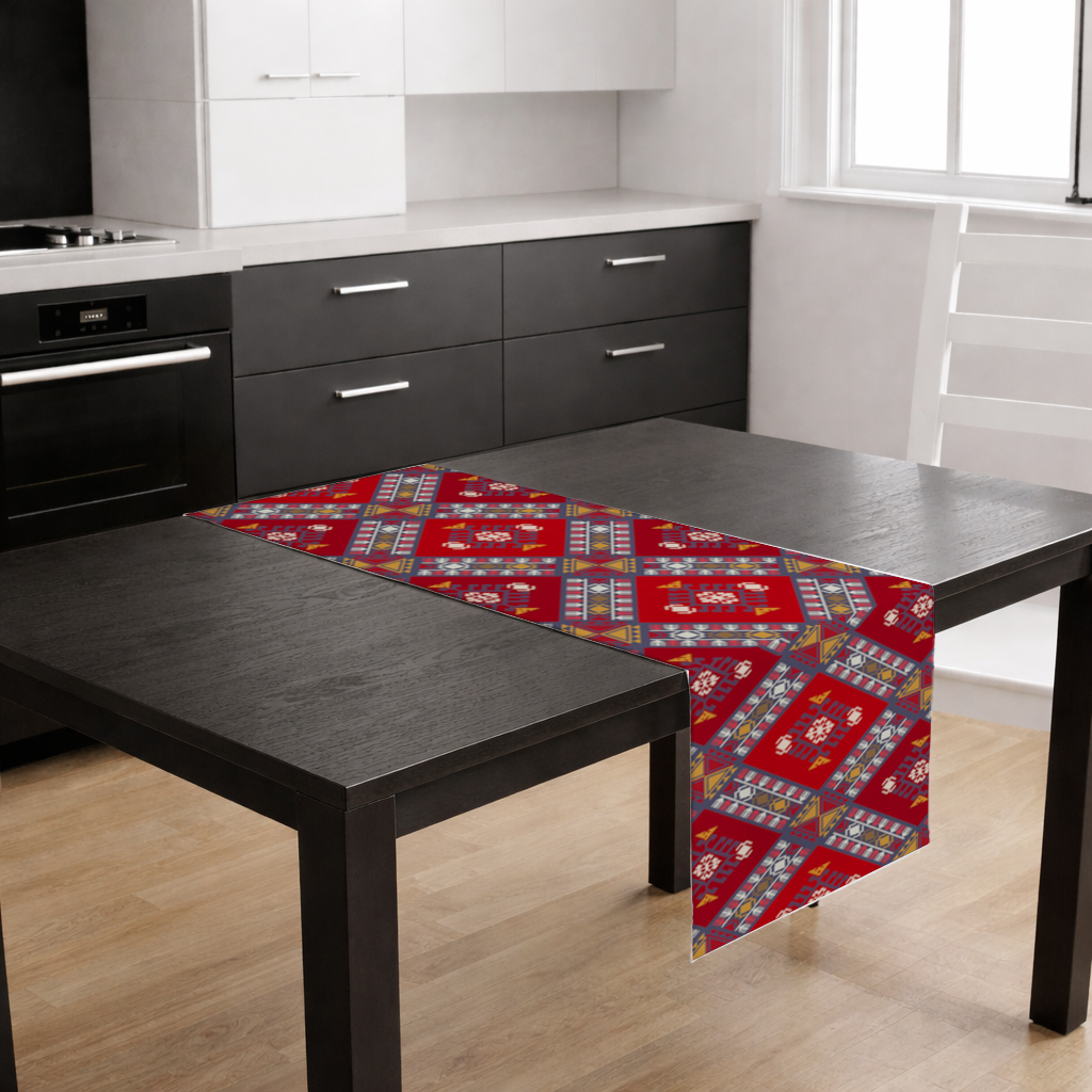 Traditional Kilim Pattern Motif Runner