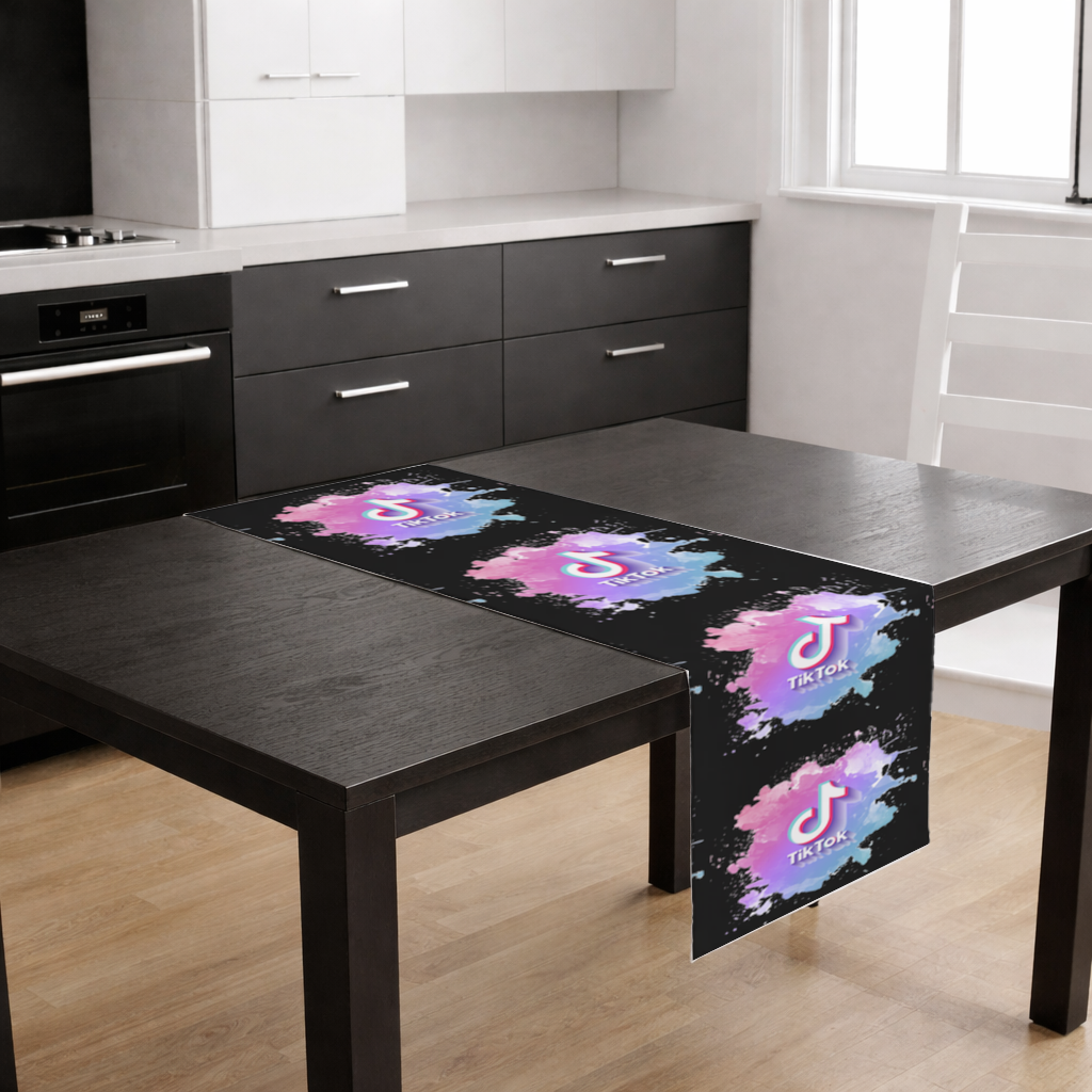 TikTok Logo with Watercolor Effect 