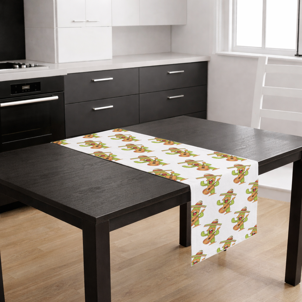 Mariachi Cactus Playing Guitar Runner