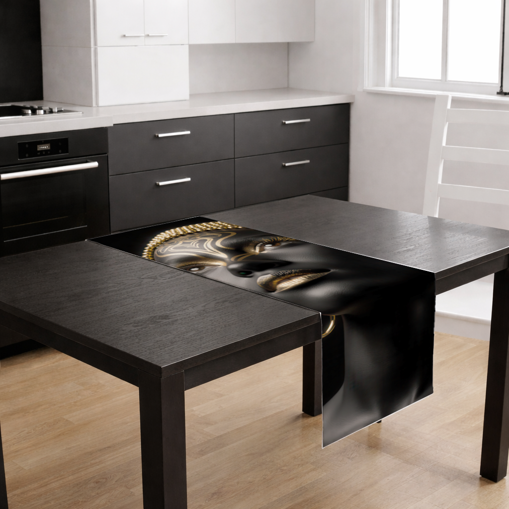 Gold Afrofuturistic Black Woman 