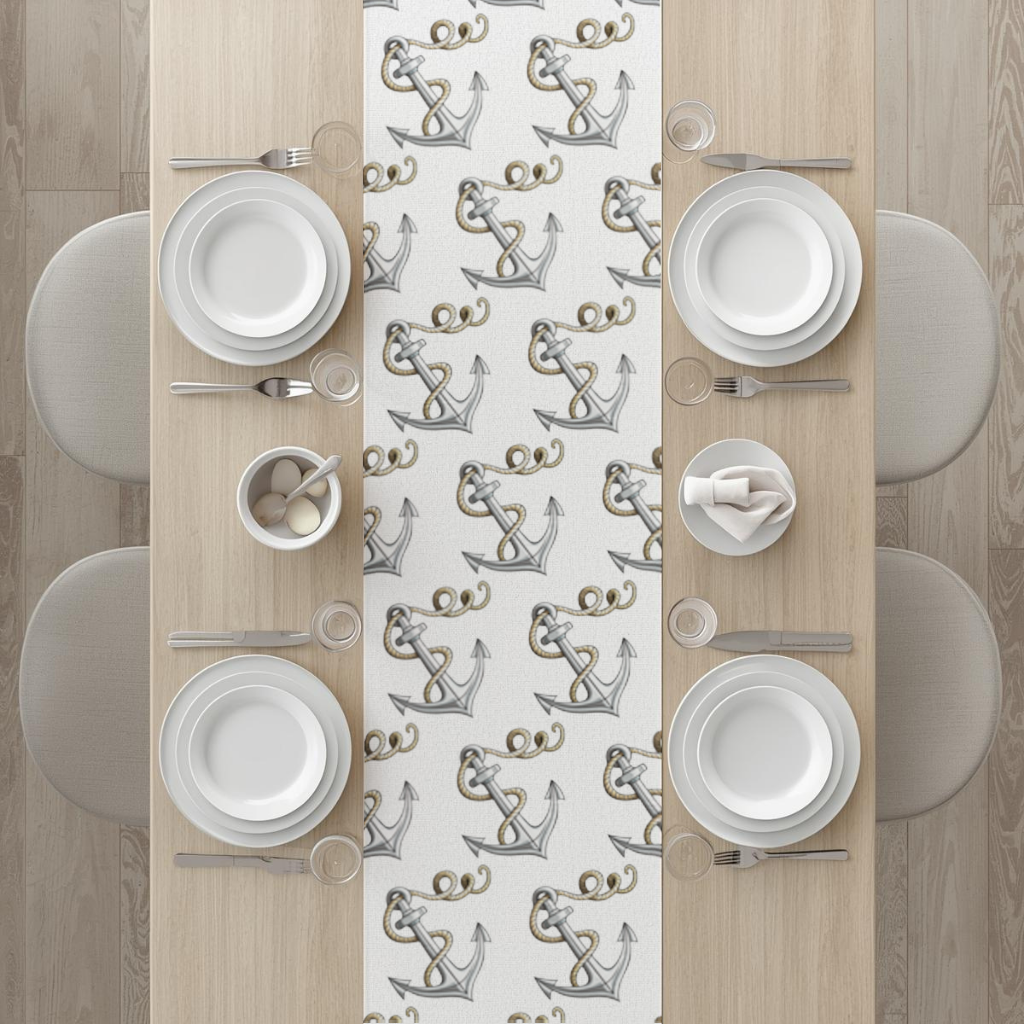 Sailor Anchor with Rope Tattoo Art 