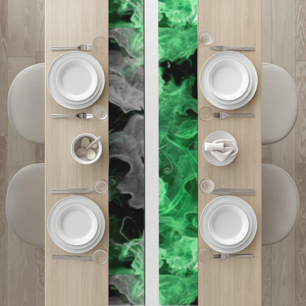 Green and black smokes Runner