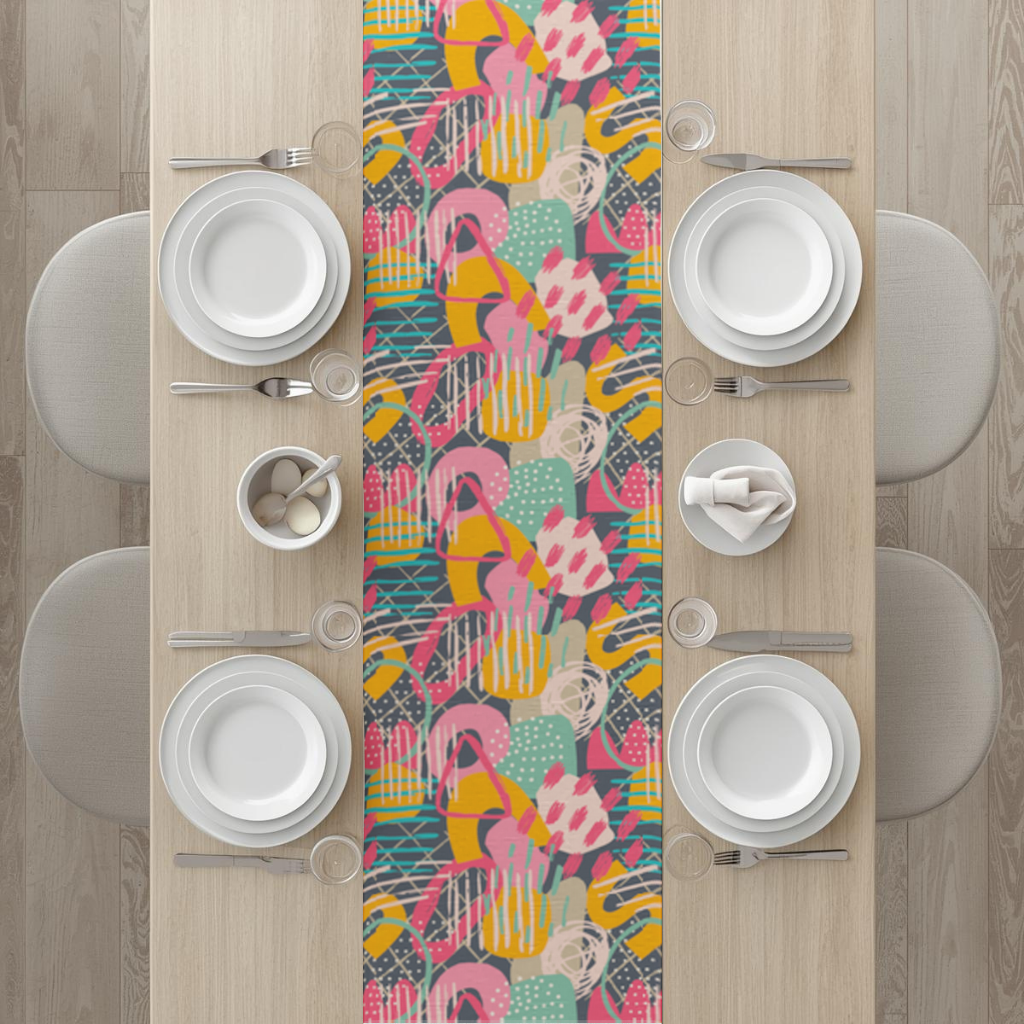 Abstract Geometric Doodle Runner