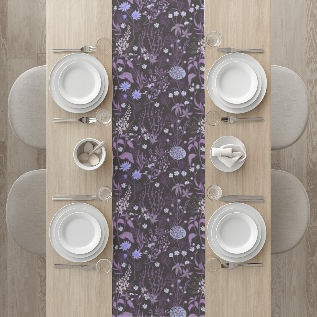 Purple Gothic Botanical 