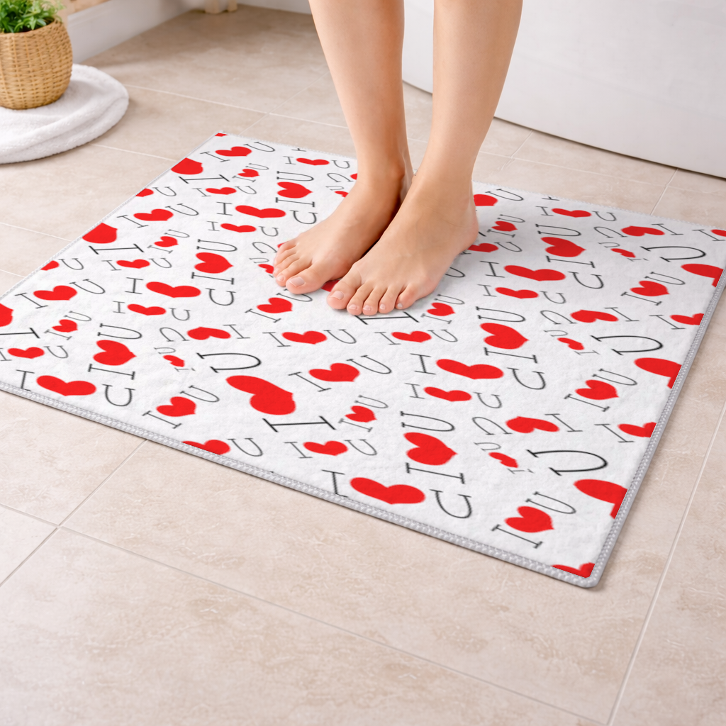 Valentines Day I Love You Heart Pattern Romantic Design 