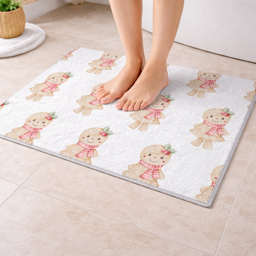 Cute Gingerbread Cookie Character 