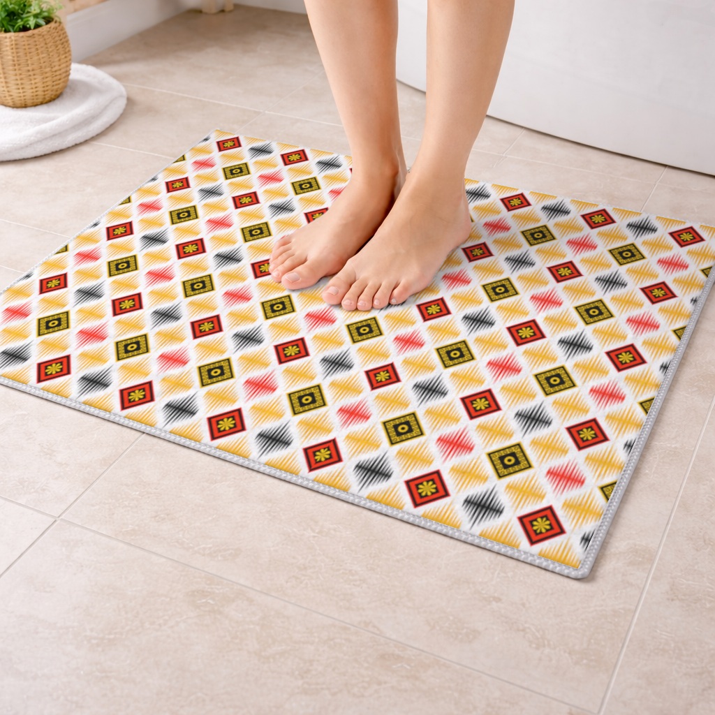 Vibrant Ethnic Geometric Motif 