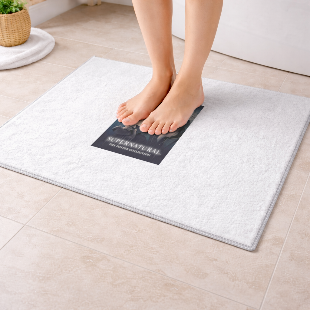 Supernatural Tasarım Banyo Halısı
