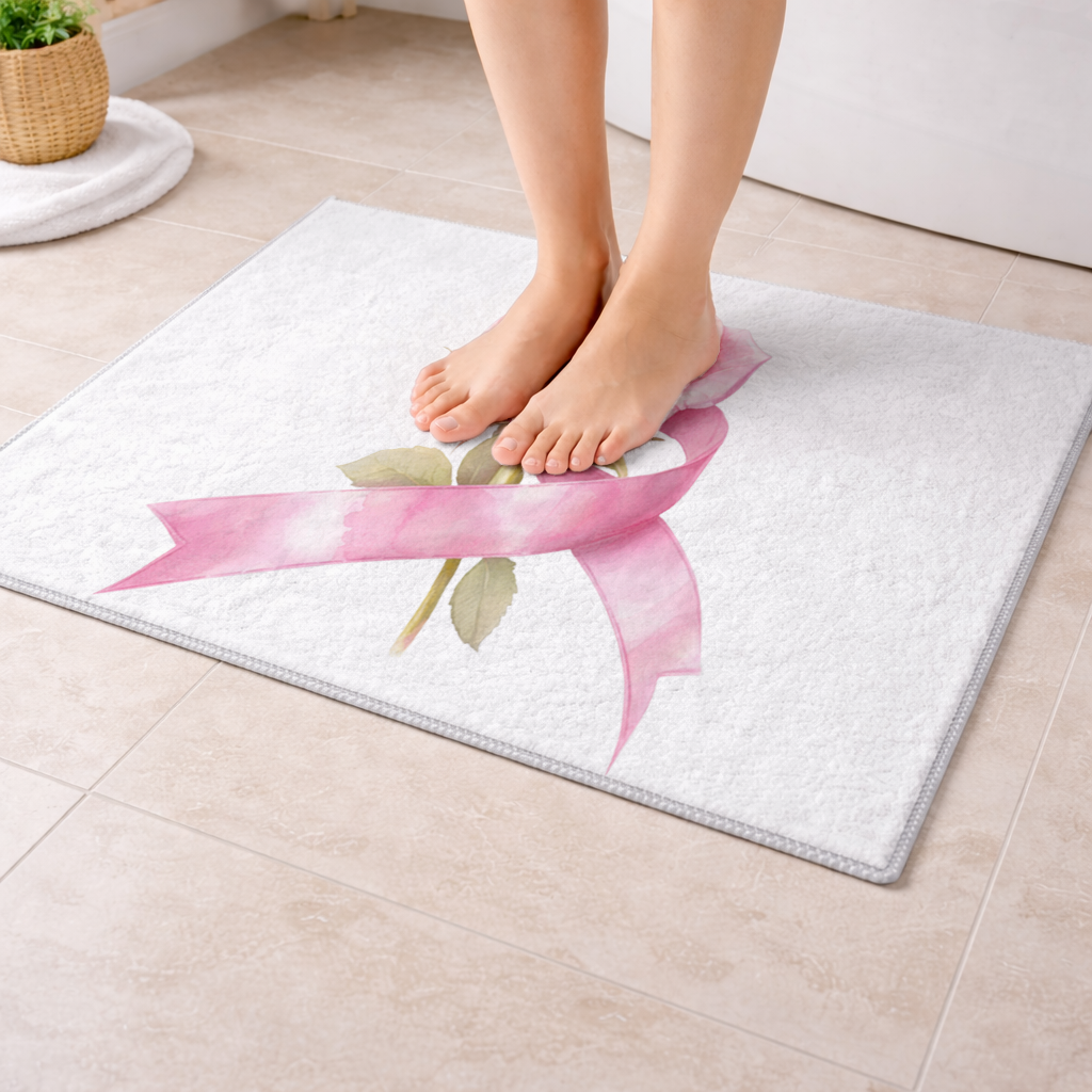 Breast Cancer Awareness Pink Rose 