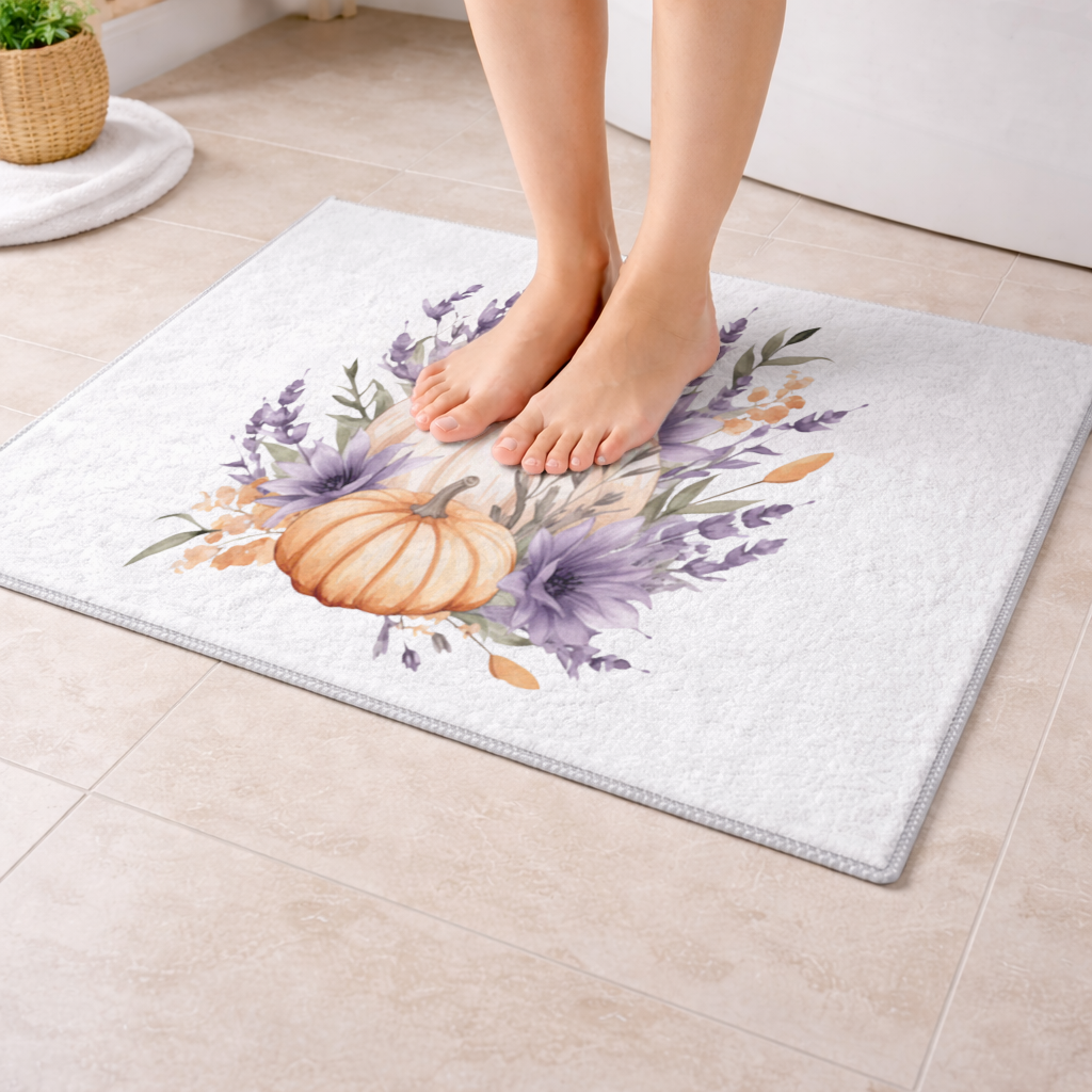 Lavender and Pumpkin Autumn Bouquet 