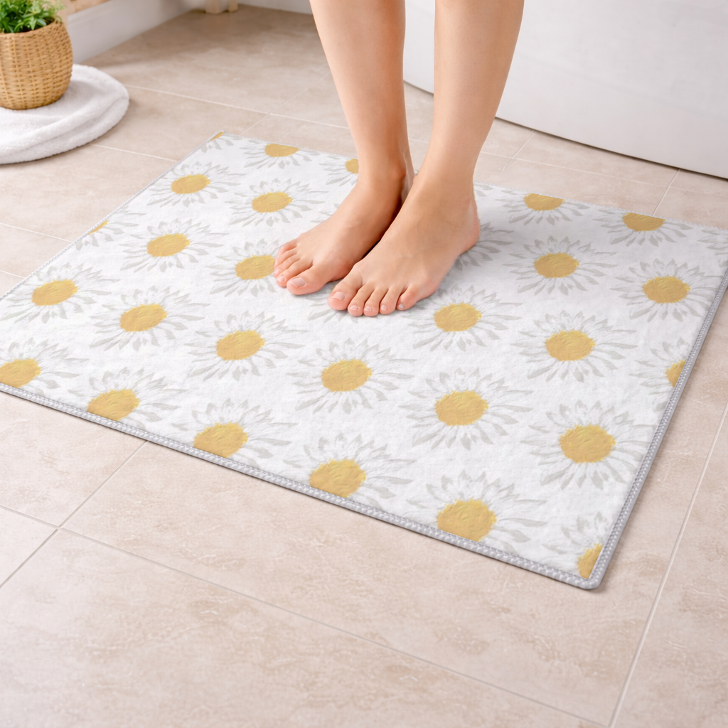 daisy Bath Mat