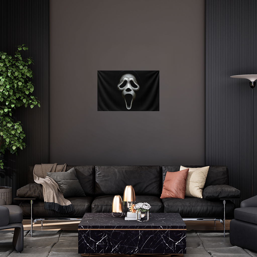 Ghostface The Scream from the Shadows Wall Tapestry