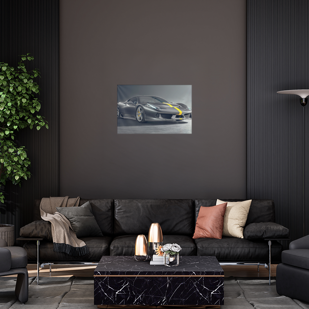Ferrari 458 Italia Special Carbon Fiber Edition Wall Tapestry