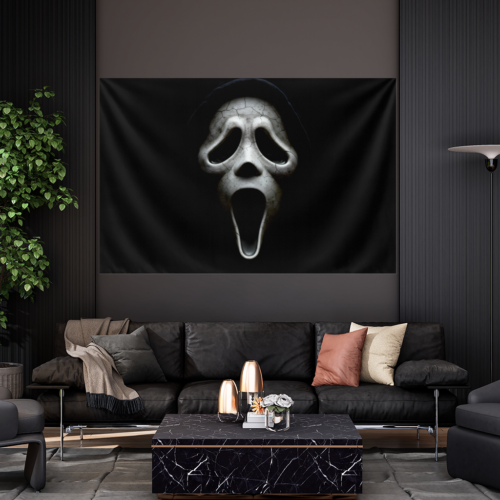 Ghostface The Scream from the Shadows Wall Tapestry