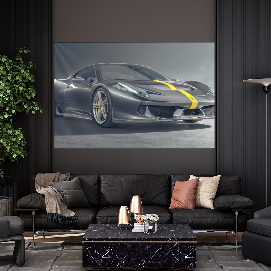 Ferrari 458 Italia Special Carbon Fiber Edition Wall Tapestry
