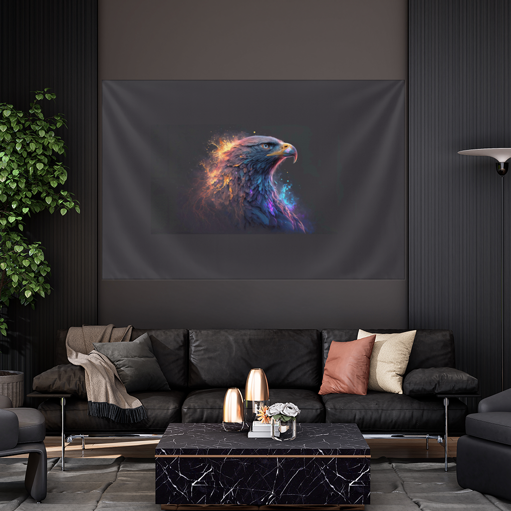 Eagle image  A symbol of strength and freedom. Wall Tapestry