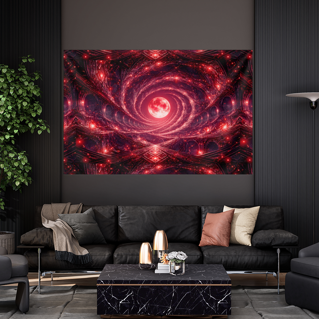 Itachi Uchiha Master of Eternal Tsukuyomi  Time Wall Tapestry