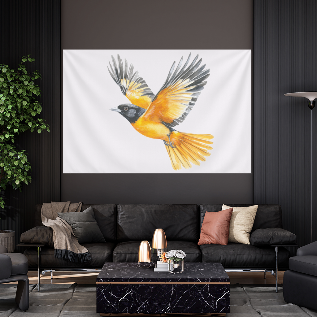 Watercolor Baltimore Oriole 