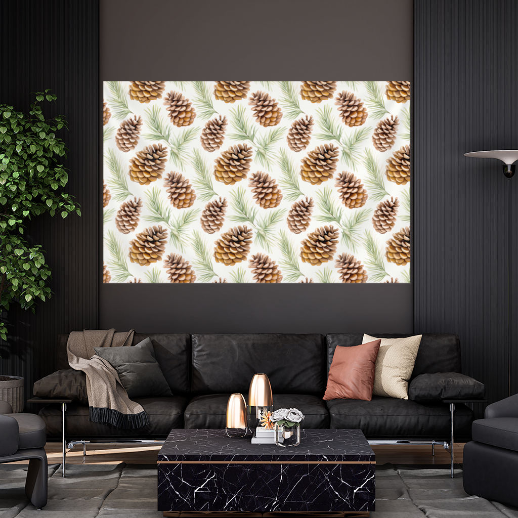 Pinecone Pattern Nature Background
