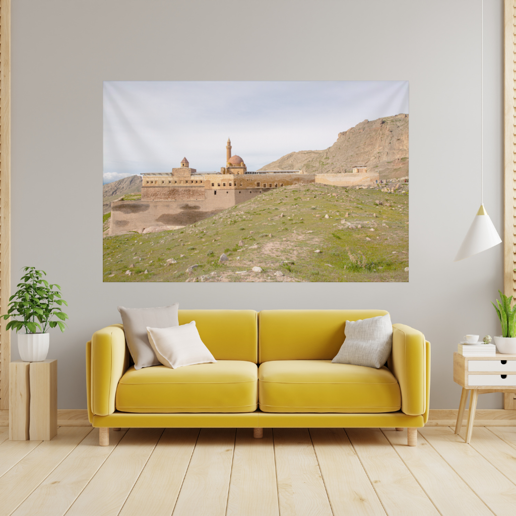 Ishak Pasha Palace  Ottoman Heritage of Eastern Anatolia Wall Tapestry