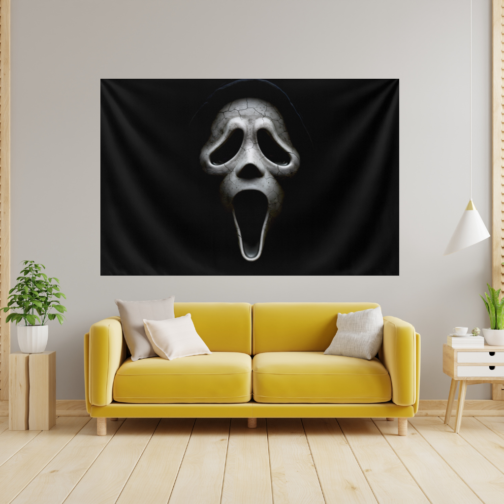 Ghostface The Scream from the Shadows Wall Tapestry